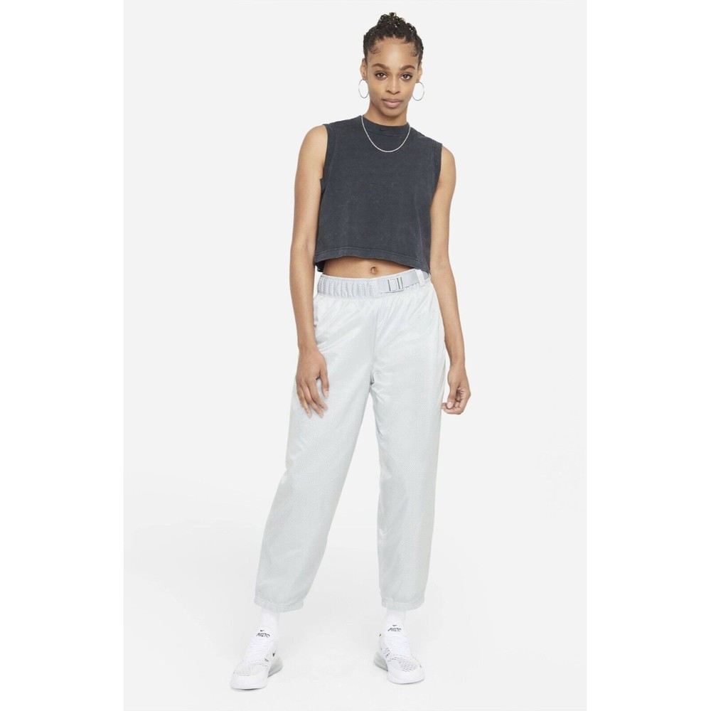Nike Sportswear Tech Pack Jogger Woven Mesh High Rise Loose Pants Women's Medium